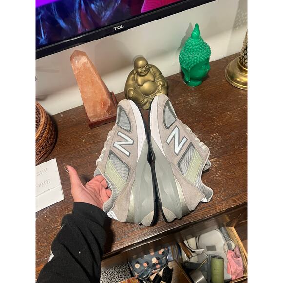 New Balance Men's 990v4 Made in Grey Silver Size 13 - Picture 10 of 13